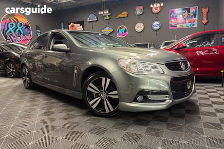 Grey 2015 Holden Commodore Sedan Sv6 Storm