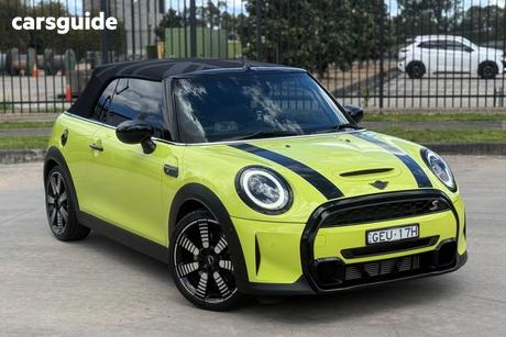 Yellow 2022 Mini Convertible Convertible COOPER S YOURS F57