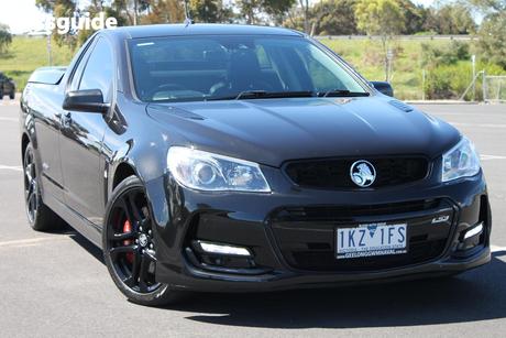 Black 2017 Holden UTE Utility Ss-V Redline