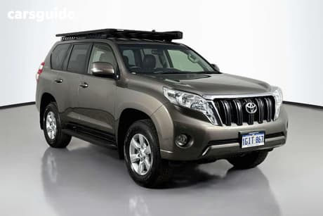 Brown 2017 Toyota Landcruiser Prado Wagon Gx (4X4)