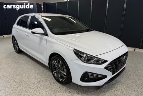 White 2023 Hyundai I30 Hatchback Elite