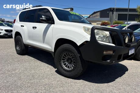 White 2009 Toyota Landcruiser Prado Wagon Gx (4X4)