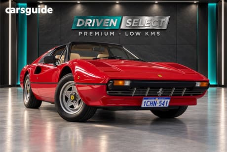 Red 1981 Ferrari 308 Coupe Gtsi