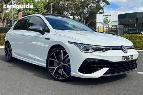 White 2024 Volkswagen Golf Hatchback R 4Motion