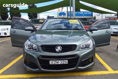 Grey 2013 Holden UTE Utility Sv6
