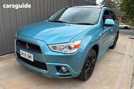 Blue 2012 Mitsubishi ASX Wagon Aspire (4Wd)