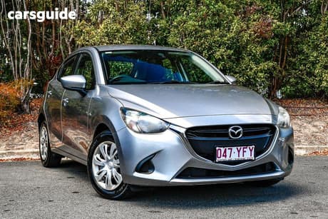 Grey 2017 Mazda 2 Hatchback Neo