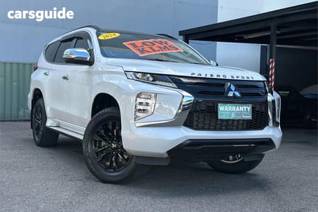 White 2024 Mitsubishi Pajero Sport Wagon Gsr (4Wd) 7 Seat