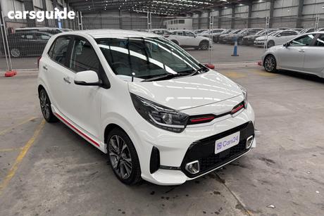 White 2023 Kia Picanto Hatchback Gt-Line (Pe)