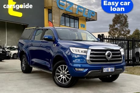 Blue 2022 GWM UTE Dual Cab Utility Cannon (4X4)