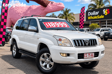 White 2006 Toyota Landcruiser Prado Wagon Gxl (4X4)