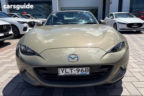 Beige 2023 Mazda MX-5 Convertible G20 Rf