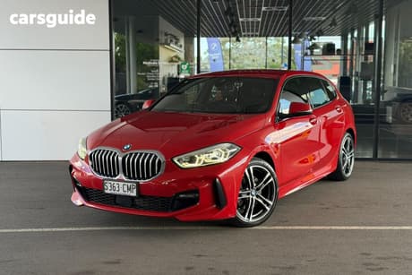 Red 2021 BMW 118I Hatchback M Sport