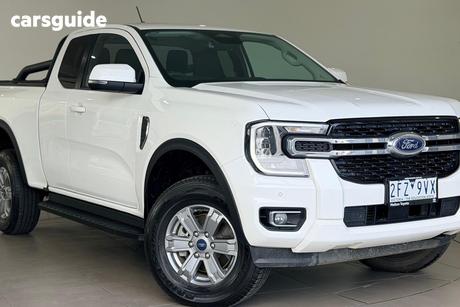 White 2024 Ford Ranger Super Cab Utility Xlt 2.0 (4X4)