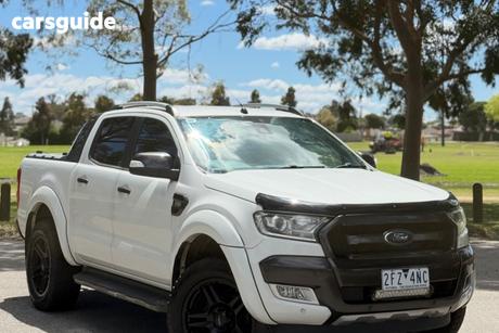 White 2016 Ford Ranger Dual Cab Pick-up Wildtrak 3.2 (4X4)