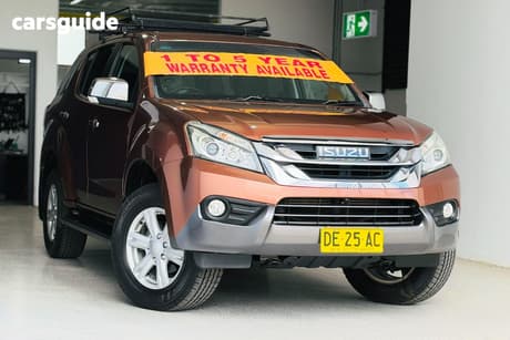 Bronze 2016 Isuzu MU-X Wagon Ls-U (4X4)