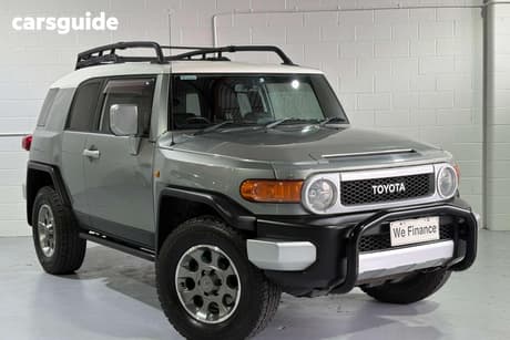 Silver 2011 Toyota FJ Cruiser Wagon