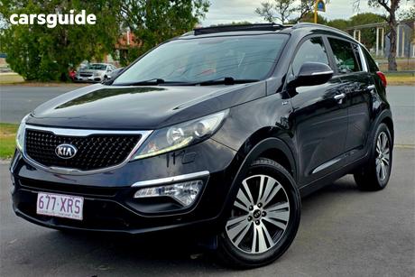 Black 2014 Kia Sportage Wagon Platinum (Awd)