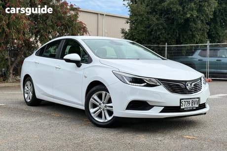 White 2017 Holden Astra Sedan Ls Plus