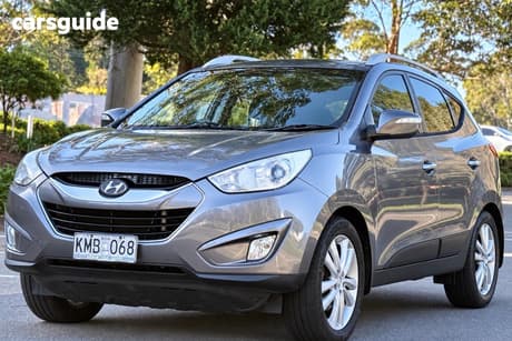 Grey 2012 Hyundai IX35 Wagon Highlander (Awd)
