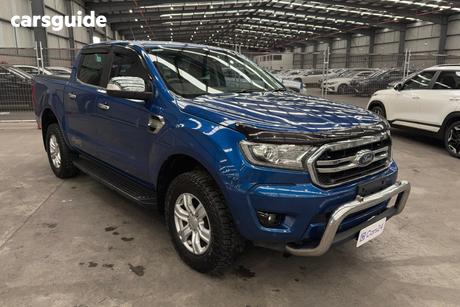 Blue 2019 Ford Ranger Double Cab Pick Up Xlt 3.2 (4X4)