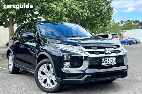 Black 2021 Mitsubishi ASX Wagon Es-L (2Wd)