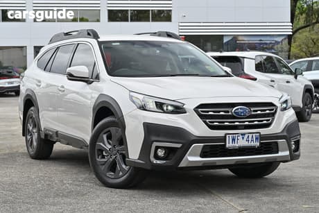 White 2022 Subaru Outback Wagon Awd
