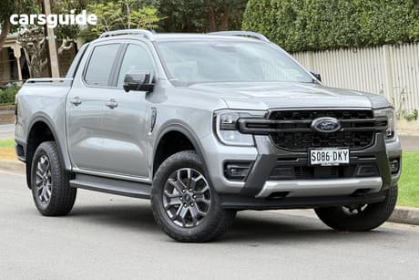 Silver 2025 Ford Ranger Double Cab Pick Up Wildtrak 3.0 (4X4)