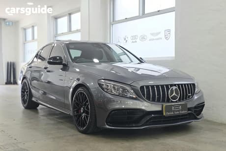 Grey 2020 Mercedes-Benz C63 Sedan S