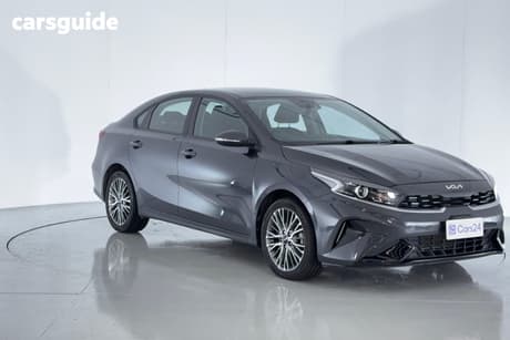 Grey 2022 Kia Cerato Sedan Sport