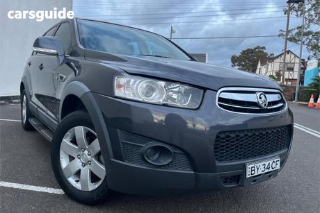 Grey 2013 Holden Captiva Wagon 7 Sx (Fwd)