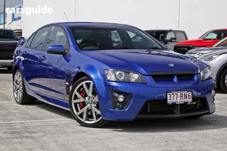 Blue 2006 HSV GTS Sedan