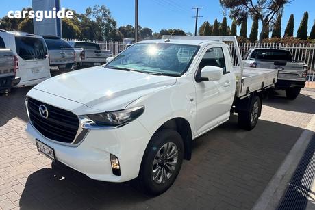 White 2023 Mazda BT-50 Dual Cab Chassis Xt (4X4)