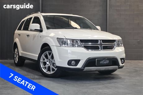 White 2014 Dodge Journey Wagon R/T