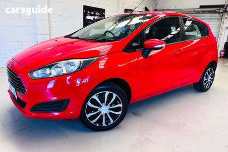 Red 2014 Ford Fiesta Hatchback Ambiente