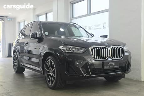 Grey 2021 BMW X3 Wagon Xdrive30E M Sport (Hybrid)