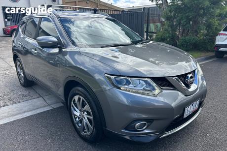 Silver 2015 Nissan X-Trail Wagon Ti (4X4)