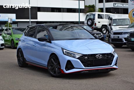 Blue 2023 Hyundai I20 Hatchback N