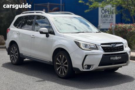 White 2017 Subaru Forester Wagon 2.0Xt Premium