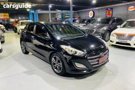 Black 2016 Hyundai I30 Hatchback Sr