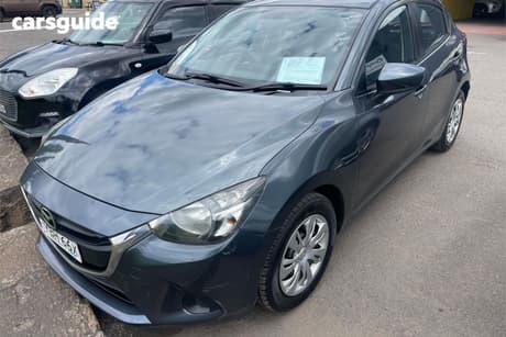 Grey 2015 Mazda 2 Hatchback Neo