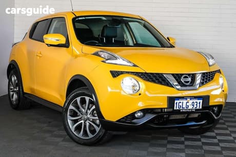 Yellow 2017 Nissan Juke Wagon Ti-S (Awd)