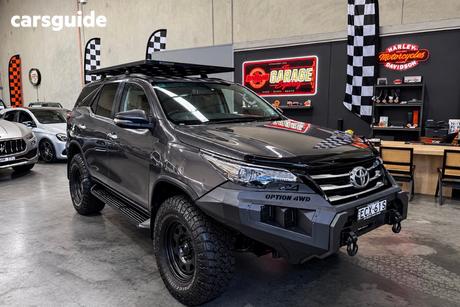 Grey 2019 Toyota Fortuner Wagon Crusade