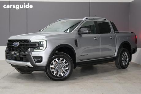 Silver 2025 Ford Ranger Double Cab Pick Up Phev Wildtrak (4X4)