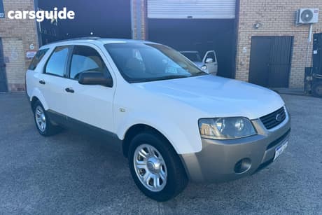 White 2005 Ford Territory SUV
