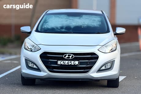Grey 2016 Hyundai I30 Hatchback Active