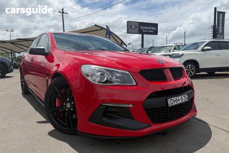 Red 2015 HSV Clubsport Sedan R8 Lsa