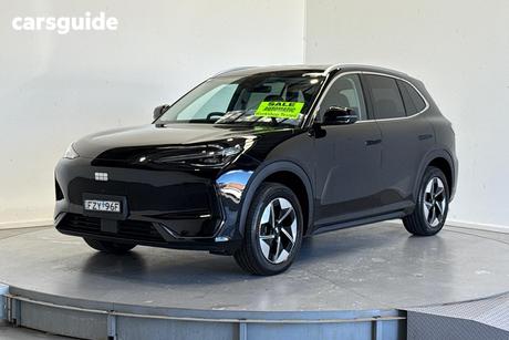 Black 2026 Geely EX5 Wagon Complete Extended Range