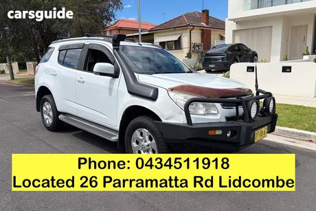 White 2015 Holden Colorado 7 Wagon Lt (4X4)