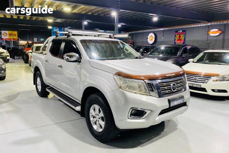 Silver 2015 Nissan Navara Dual Cab Utility St (4X4)